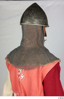  Photos Medieval Knight in cloth armor 6 head helm mail hood medieval clothing plate armor 0006.jpg